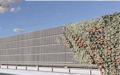 Aanleg geluidsscherm Unia officieel van start