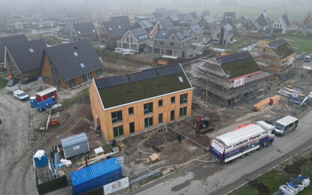 Mijn Schuurwoning in Unia: duurzaam wonen met groene daken