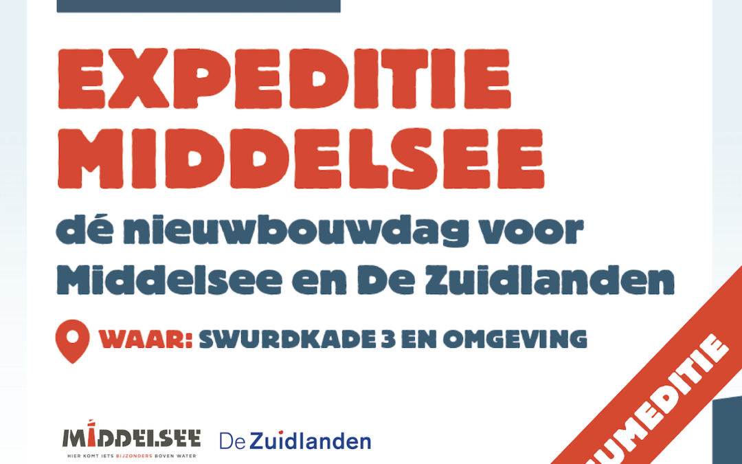 Kom naar Expeditie Middelsee op zaterdag 3 oktober